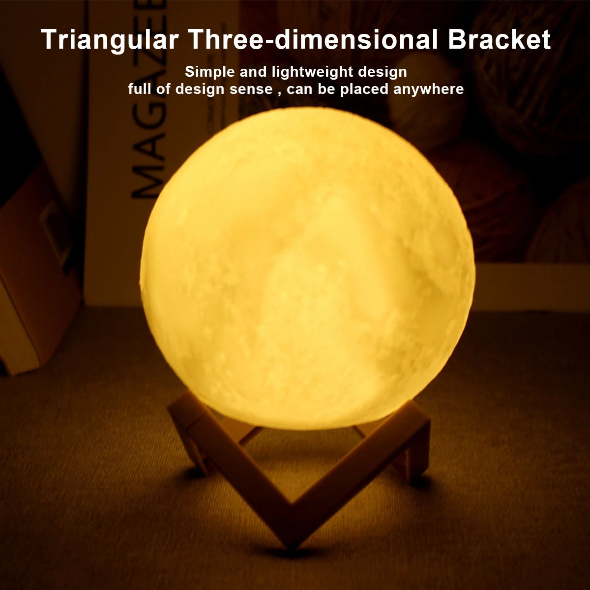 LED Night Moon Lamp - TopTrendingCart.com