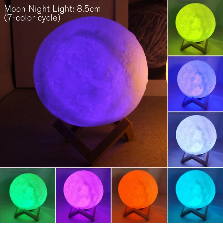 LED Night Moon Lamp - TopTrendingCart.com