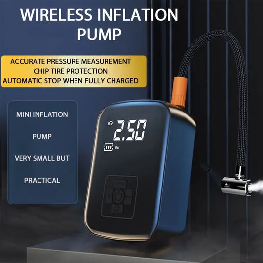 Wireless Electric Tire Inflator Pump - TopTrendingCart.com